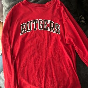 Rutgers university long sleeve shirt